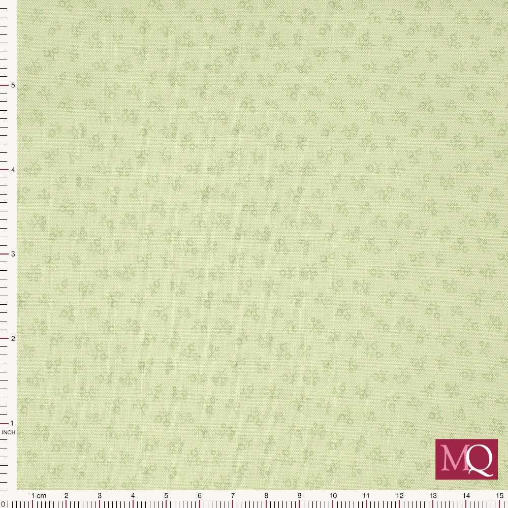 Toolbox Floral by Marcus Fabrics - Sage Remnant