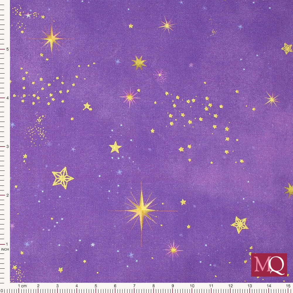 Holy Night from Robert Kaufman 22462-22. Violet