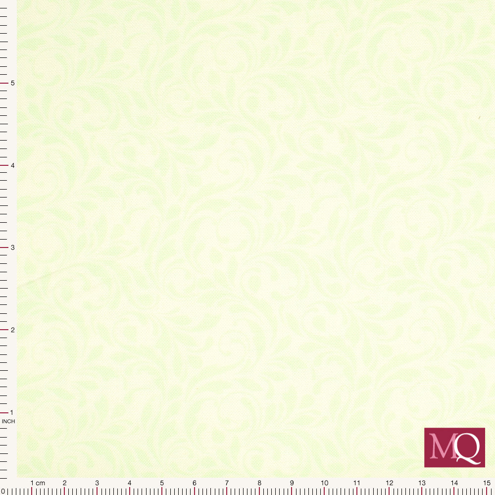 French Romance by Jan Shore for Benartex - Suzette Light Green
