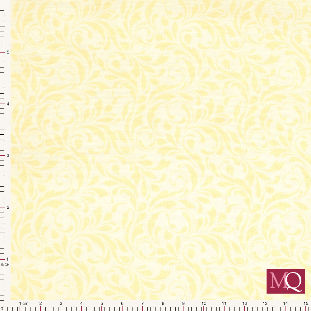French Romance by Jan Shore for Benartex - Suzette Light Yellow