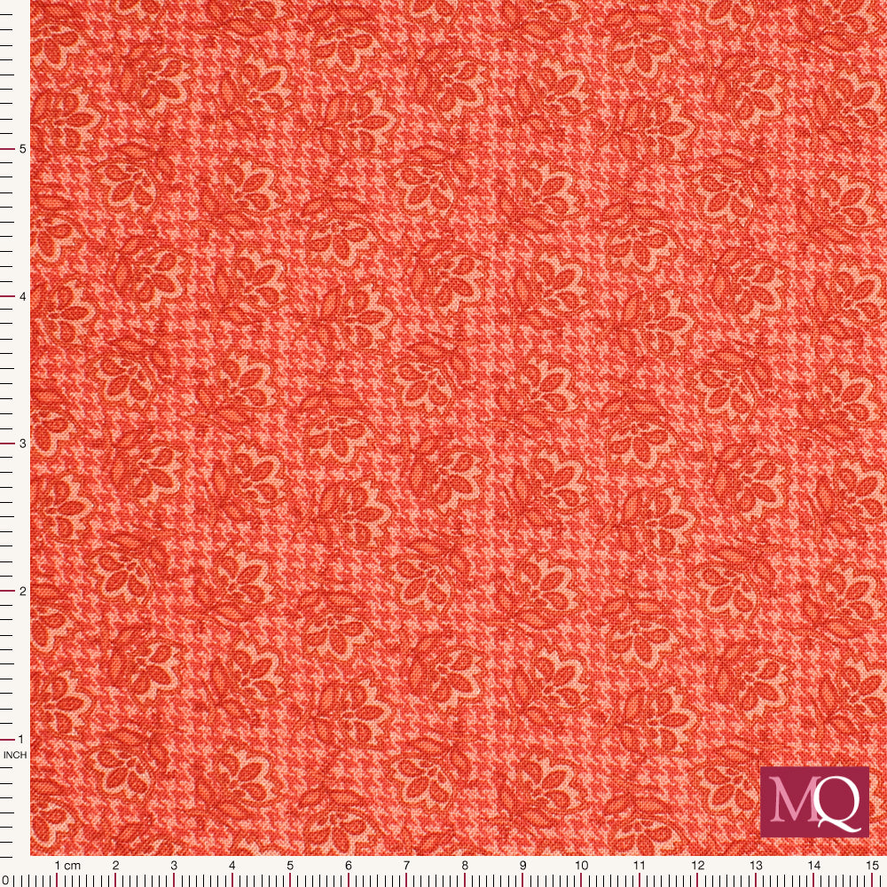 Heartland by Cheryl Haynes for Benartex - Flowers Light Red
