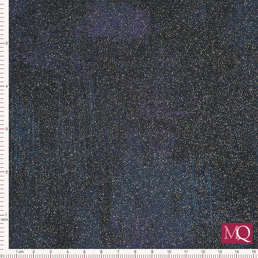 BasicGrey Grunge Metallics by Moda - Glitter Peacoat