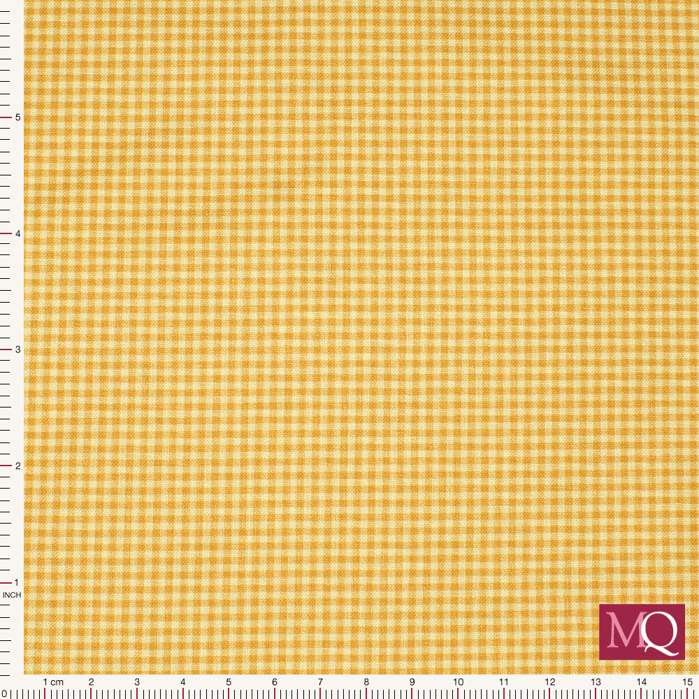 Petite Beehive by Andover - Petite Gingham Butterscotch