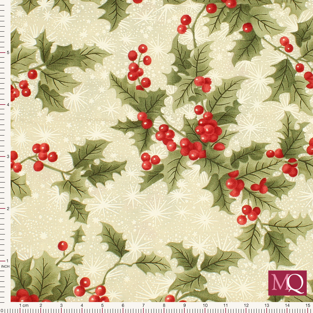 A Christmas Carol by 3 Sisters for Moda - Parchment