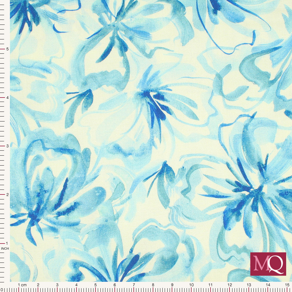 Sunshine and Blue Skies by Create Joy for Moda - Water