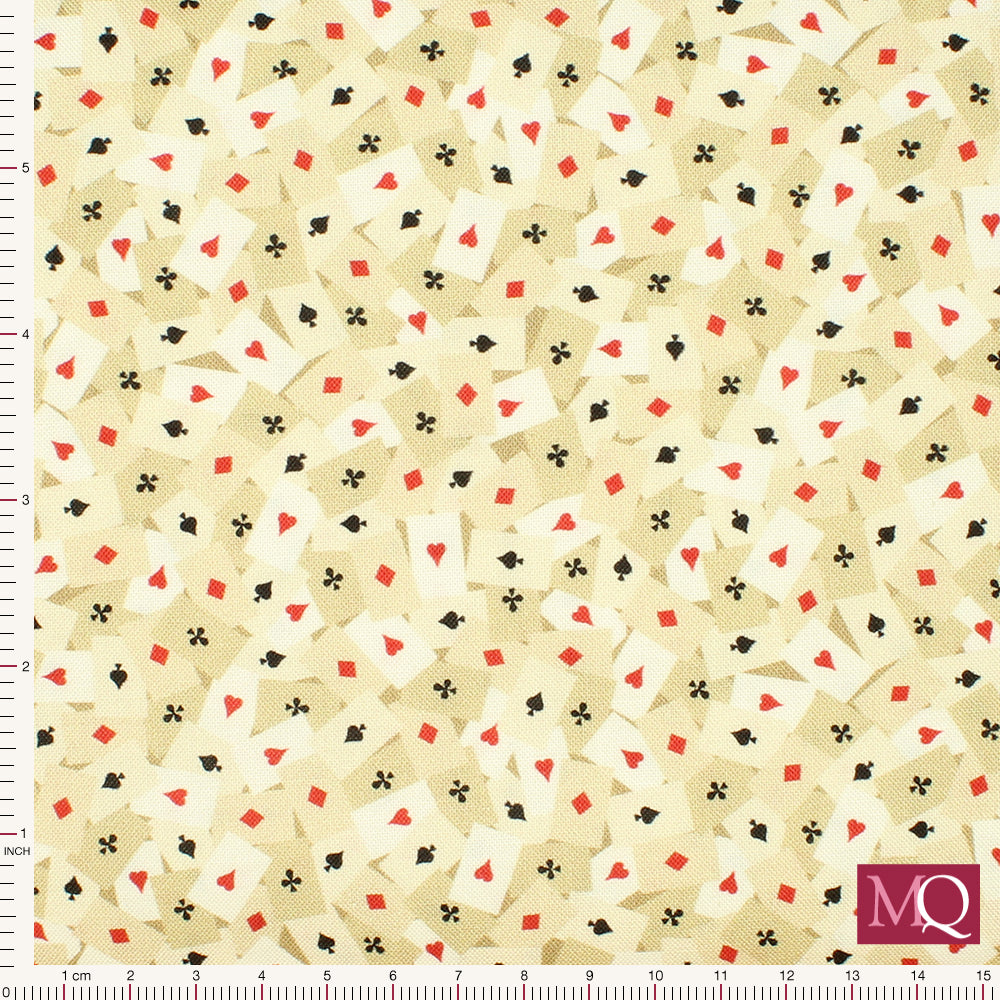 Full House by George McCartney for Marcus Fabrics - Playing Cards
