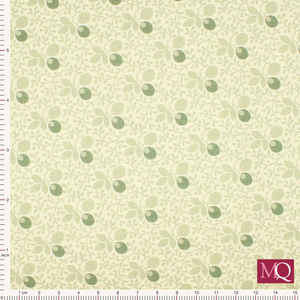 Flower Garden by Timeworn Toolbox for Marcus Fabrics - Cream