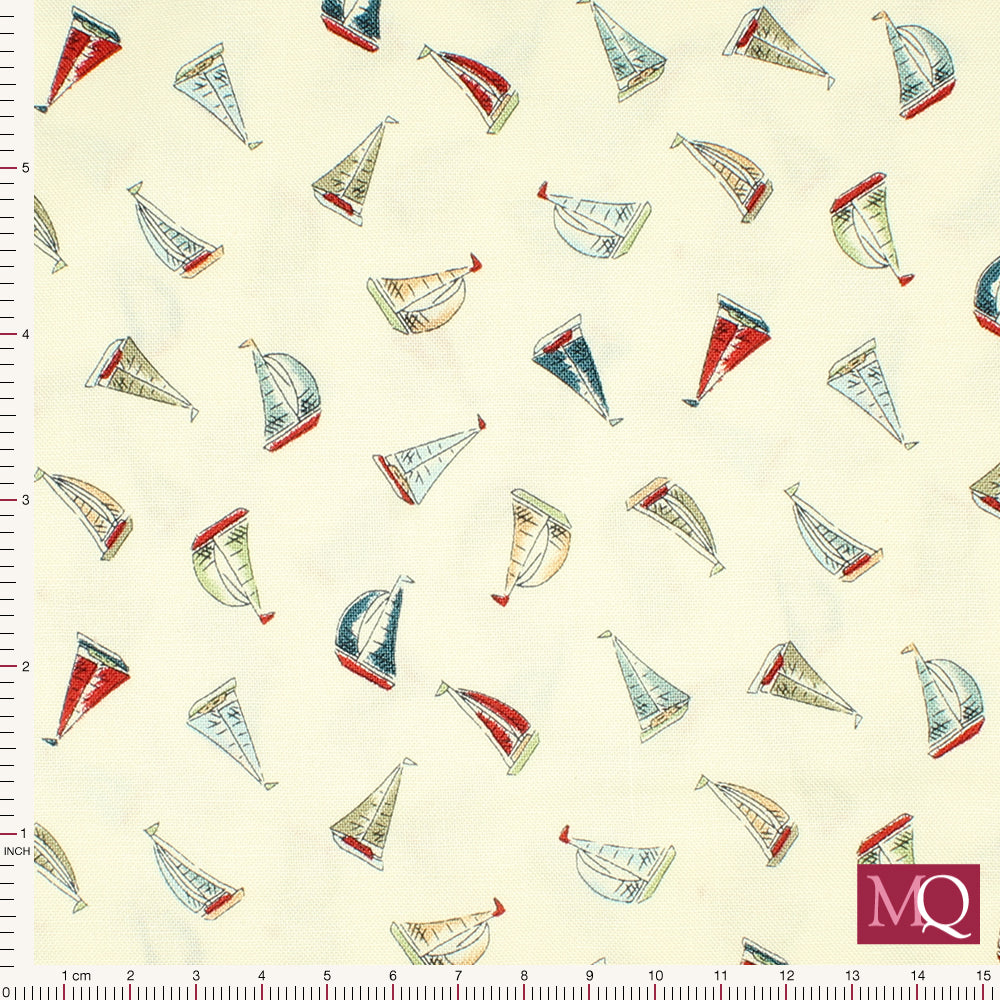 High Tide by Makower - Sail Away Cream