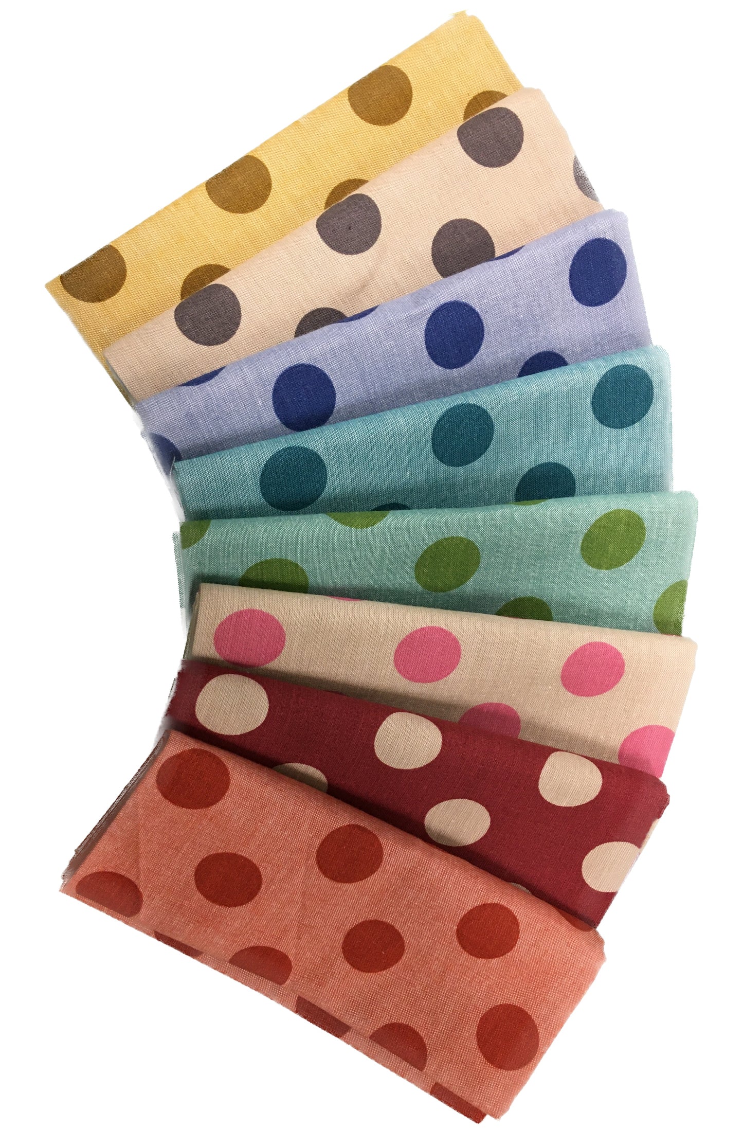 Fat Quarter Bundle - Chambray Dot by Tilda - Mixed