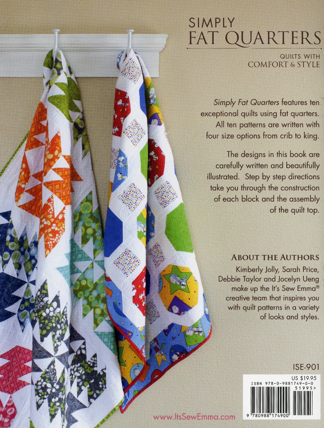 Simply Fat Quarters by It's Sew Emma