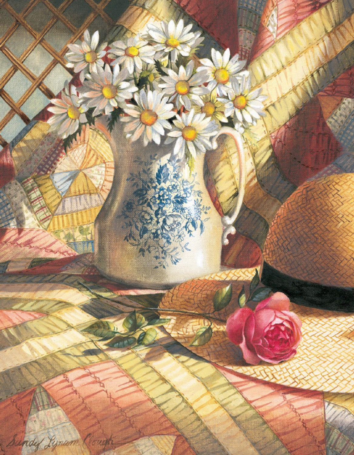 Note Cards Picher of Daisies