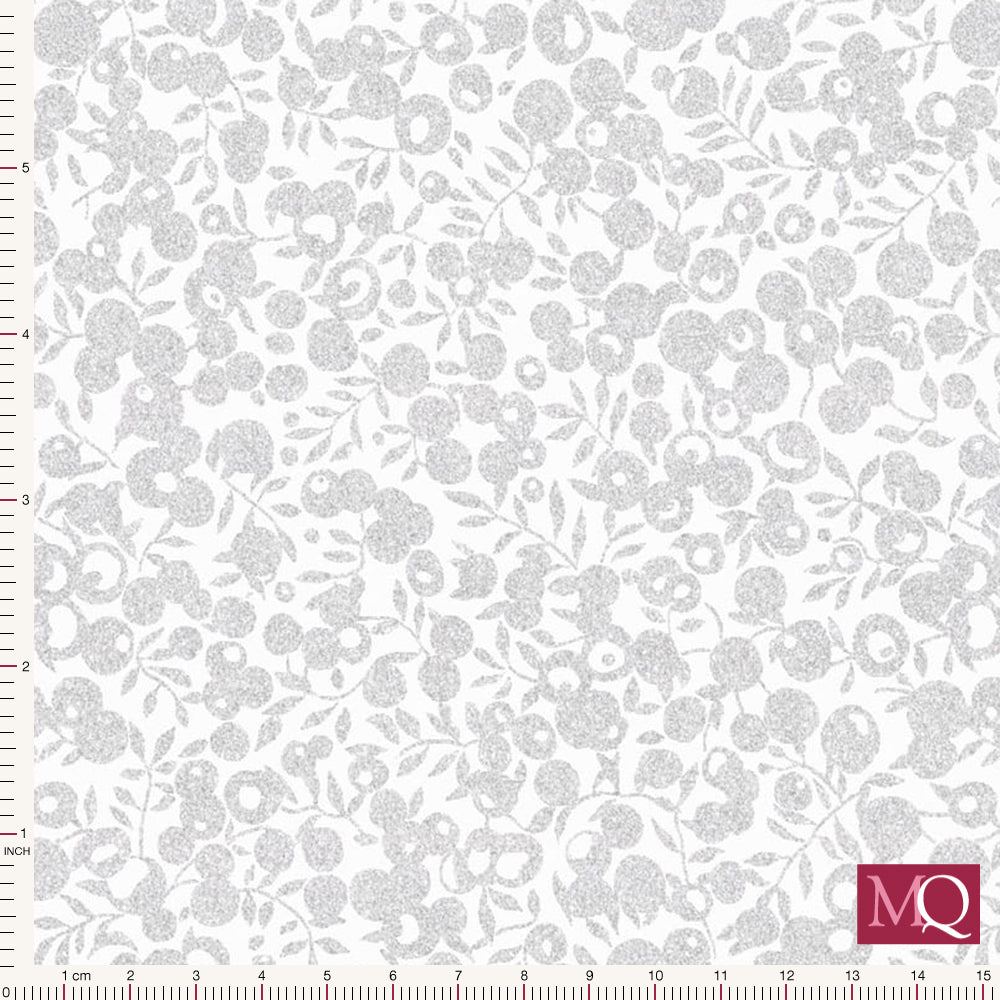Liberty Merry and Bright - Wiltshire Shadow - Silver