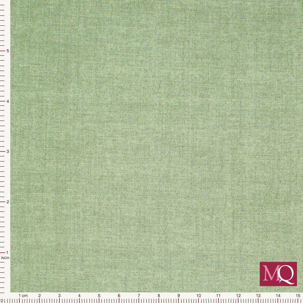 Linen Texture by Makower - Sage
