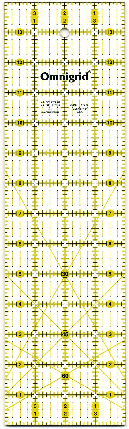 Omnigrid Ruler 4" x 14" - R14