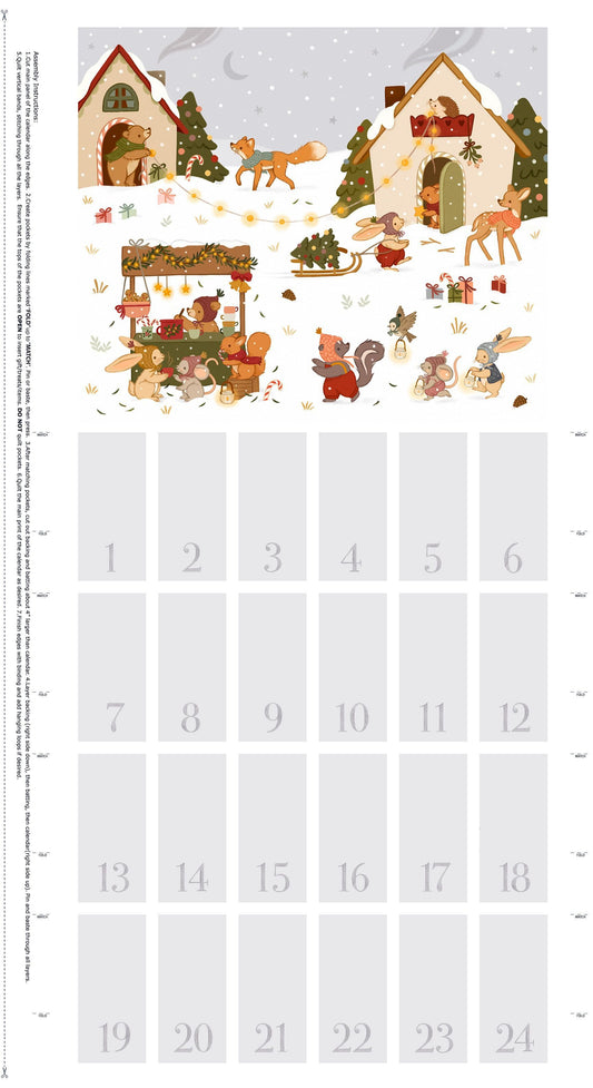 Little Forest Advent Calendar by Nina Stajner for Dear Stella