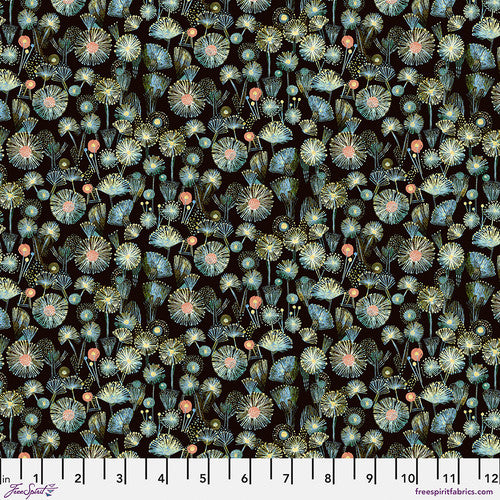 L'Heure Bleue by Este MacLeod for Free Spirit -Scintille - Black