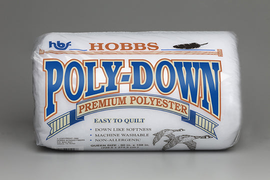 Hobbs Poly-Down Premium Polyester Wadding - Crib Size