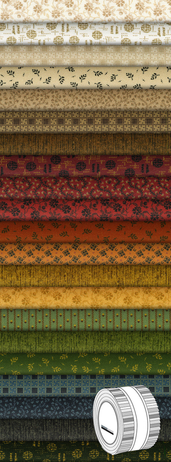 2.5" Strips - Roll Up by Robert Kaufman - Dakota Threads