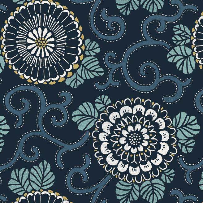 Hajime by Stuart Hillard for Lewis and Irene - Hajime Indigo