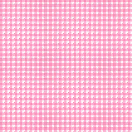 Smitten Chicken by Lori Woods for Poppie Cotton - Pink Check-A-Roo SN251116