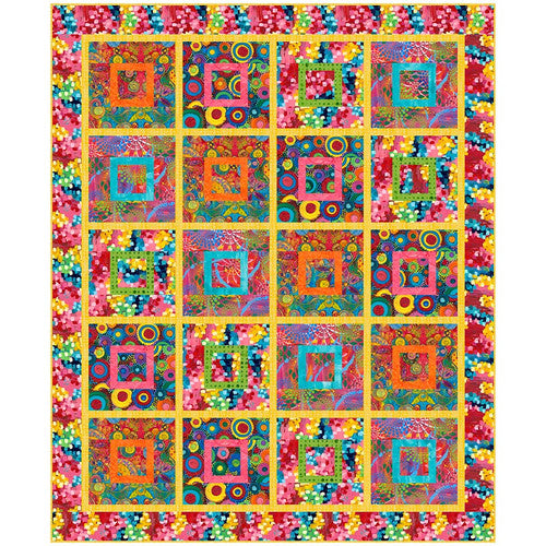 Sue Penn - Symphony Squares Quilt - Free Download