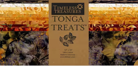 Tonga Treats - Treat Square - Ember from Timeless Treasures