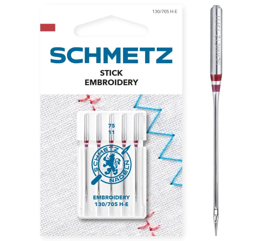 Schmetz Embroidery Machine Needles - 75/11 New Packaging