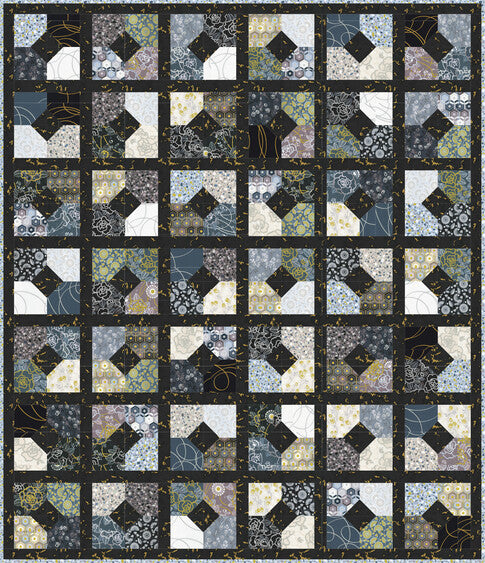 Silverstone ( Variation) Pattern by Ariga Wilson for Robert Kaufman - Free Download