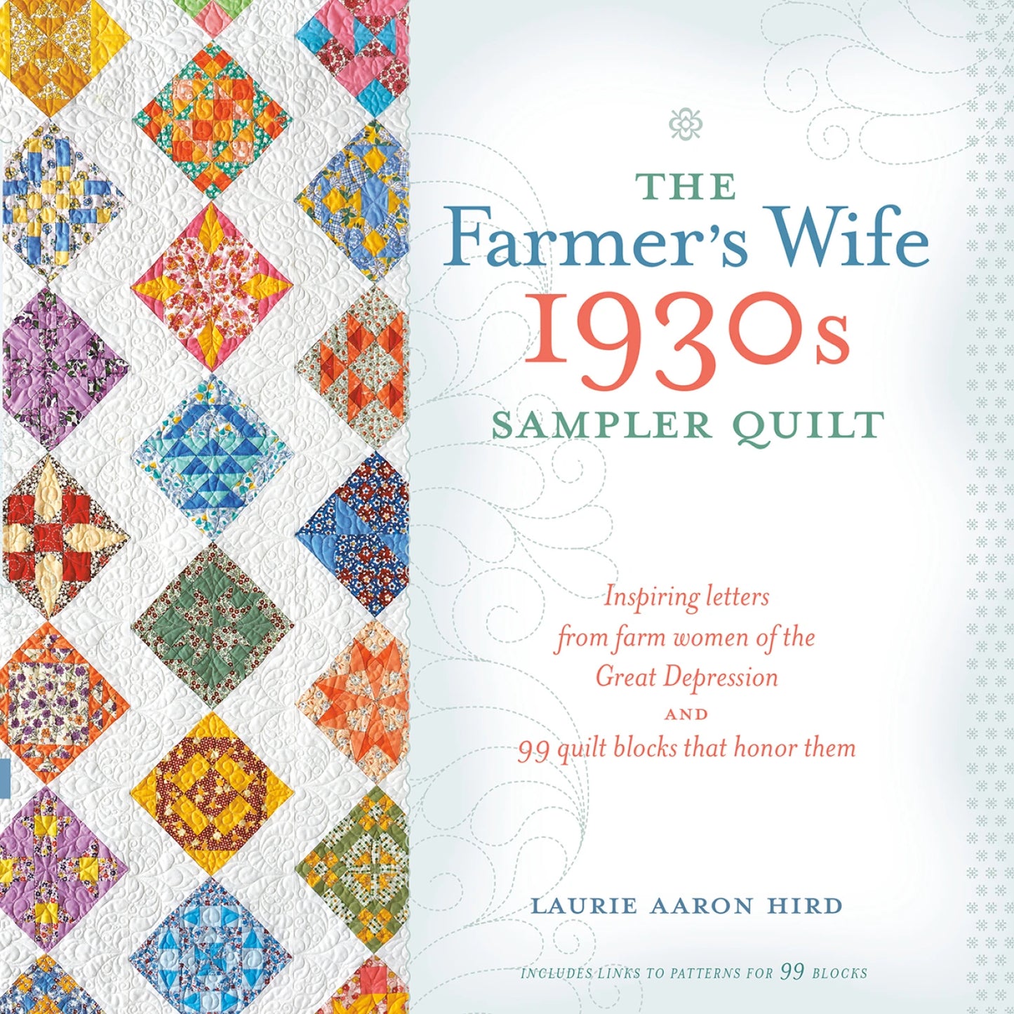 The Farmer's Wife 1930's Sampler Quilt- Laurie Aaron Hird - Book