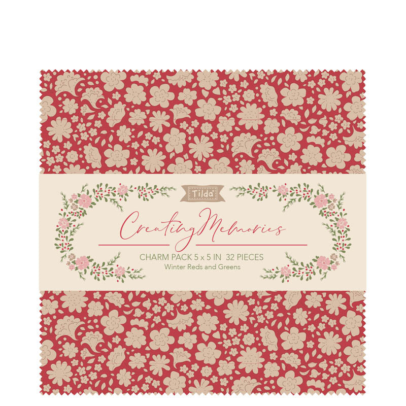 Creating Memories by Tilda - Winter 5" Charm Pack
