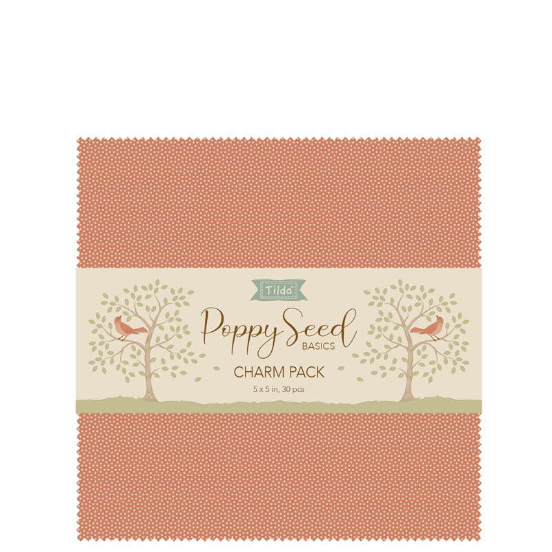 Poppy Seed by Tilda - 5" Charm Pack