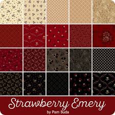 Strawberry Emery by Marcus Fabric -2-1/2in Strips