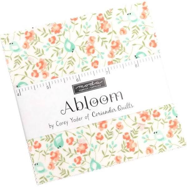 Abloom by Corey Yoder of Coriander Quilts 5" Charm Pack - for Moda