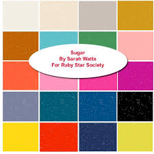 Sugar Fat Quarter Bundle by Sarah Watts of Ruby Star for Moda