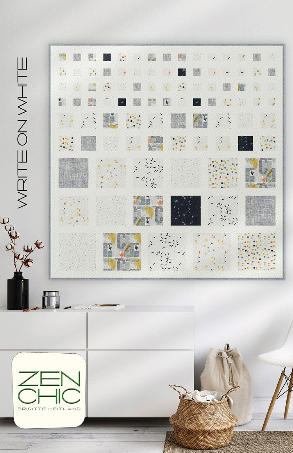 Write on White by Brigitte Heitland for Zen Chic WOQP