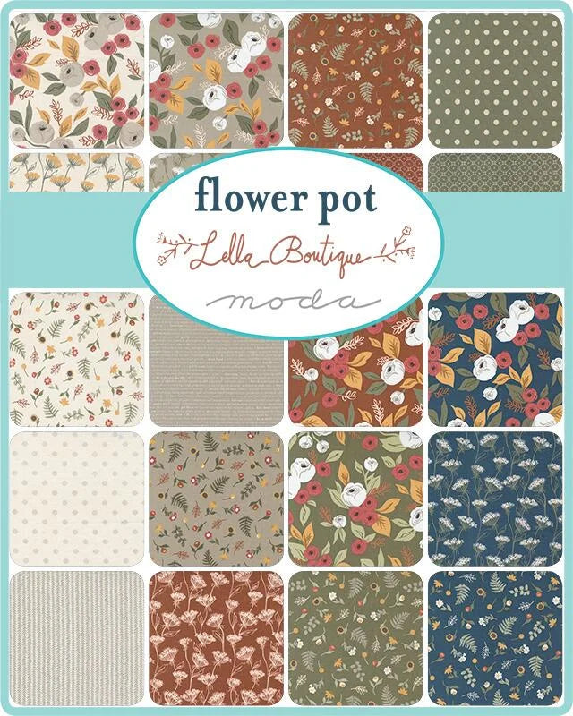 Flower Pot 5" Charm Pack - Lella Boutique for Moda