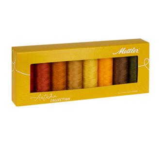 Silk Finish Mettler Cotton Thread - Autumn Collection