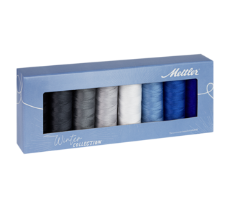 Silk Finish Mettler Cotton Thread - Winter Collection