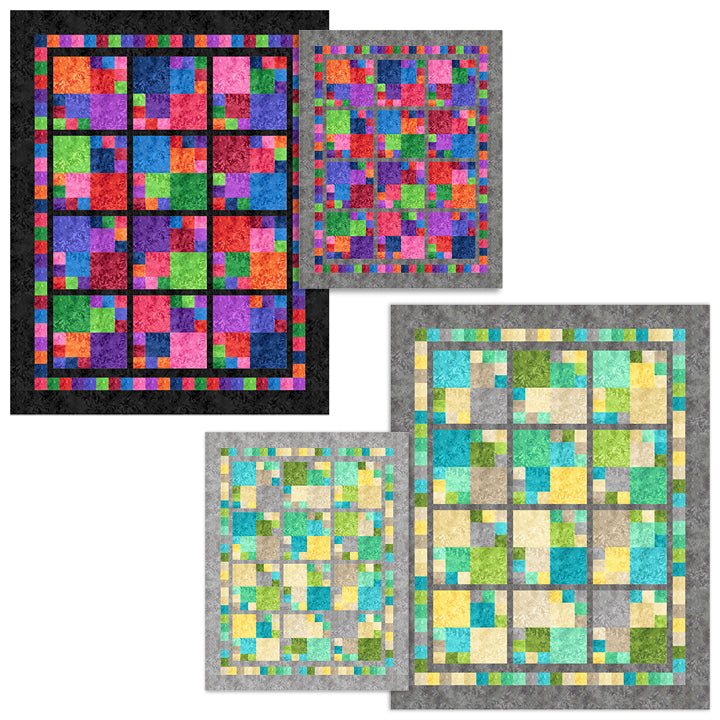 Jewelled Tiles by by Elaine Theriault of Northcott - Free Download