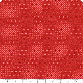 Eyelet By Fig Tree & Co. For Moda –Cherry - Remnant