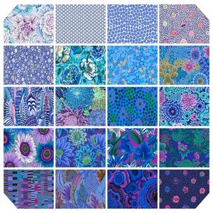 Fat Quarter Bundle - Kaffe Fassett Collective Classics -Lake