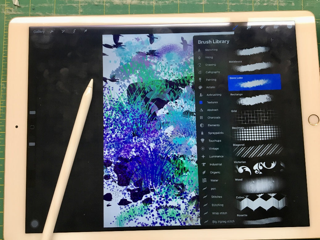 24th and 25th September Creative IPAD day with Kate Findlay - Procreate for Beginners. This is a TWO DAY course 10.00 - 4.00pm each day