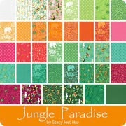 Jungle Paradise - Fat 1/8th Bundle by Stacy Iest Hsu for Moda