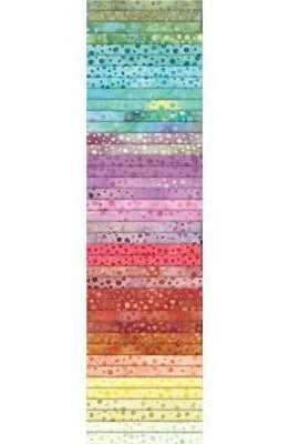 2.5" Strips - Bali Pop - Bali Batik from Hoffman - Pastel