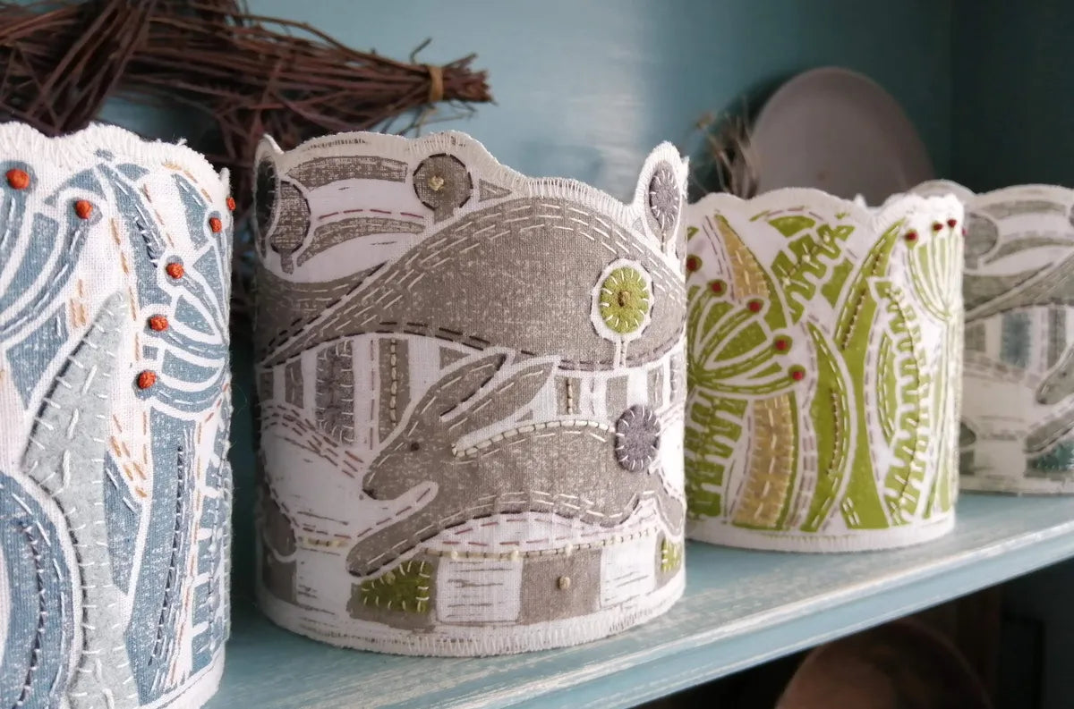 29/11/25 Embellished Tealight Holder - Workshop with Louise Nichols *Suitable for Beginners Plus (Sewing machine not required but might be handy) - 10am to 4pm