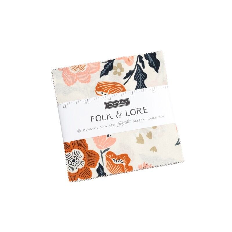 Folk & Lore 5" Charm Pack - by Stephaine Sliwinski for Moda