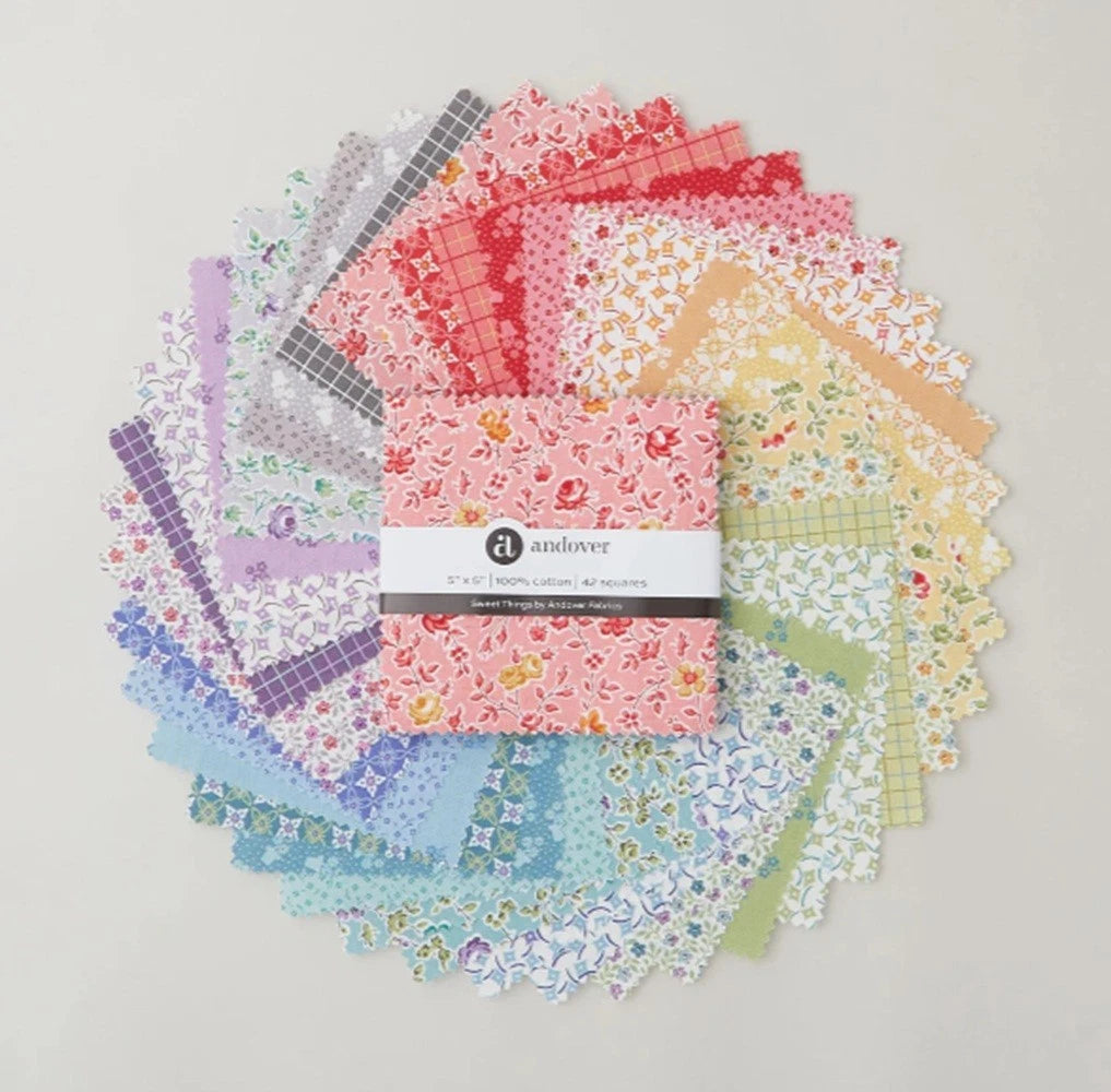 5" Charm Pack - Sweet Things by Andover