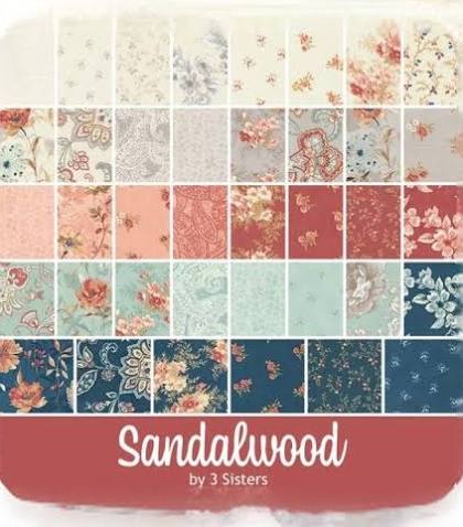 Sandalwood by 3 Sisters 5" Charm Pack - for Moda