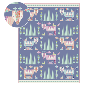 Tilda Birdpond Pattern - Mountain Holiday