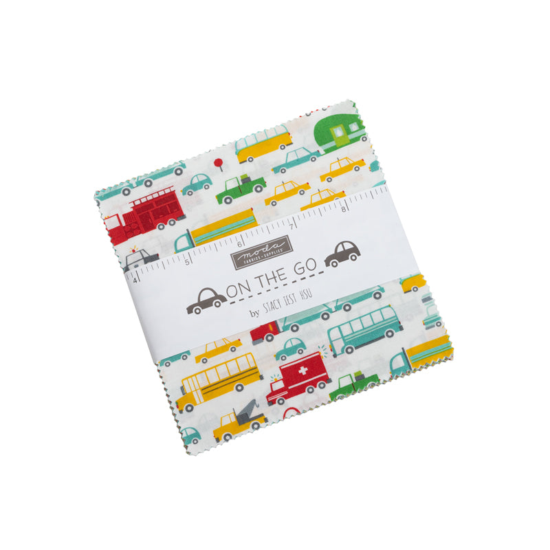 On The Go 5" Charm Pack - by Moda - 42pcs